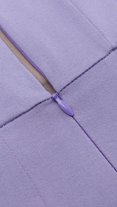 RUCHED CUT OUT RUFFLES SLIT CAMI DRESS