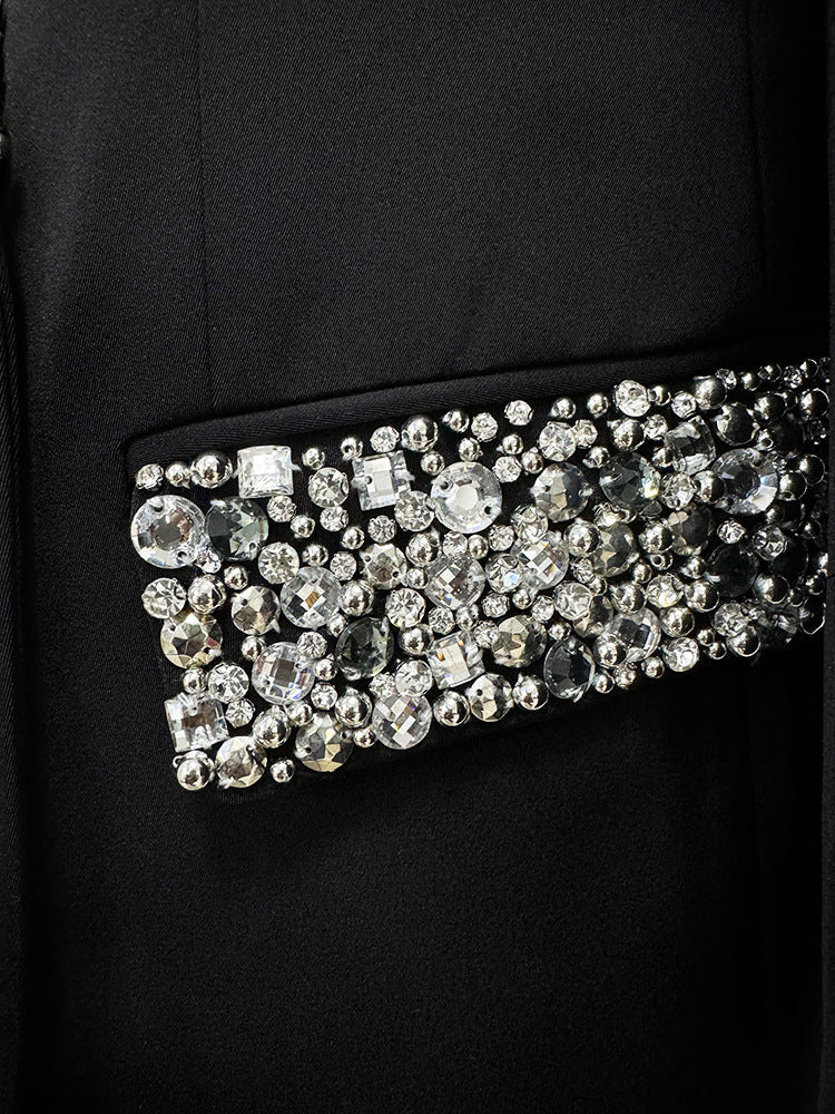 AIIZIE CRYSTAL EMBELLISHED BLAZER - product image