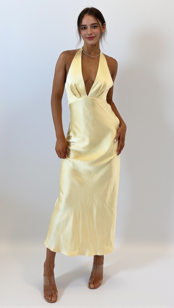 AIIZIE JESSALYN MAXI DRESS - YELLOW - product image