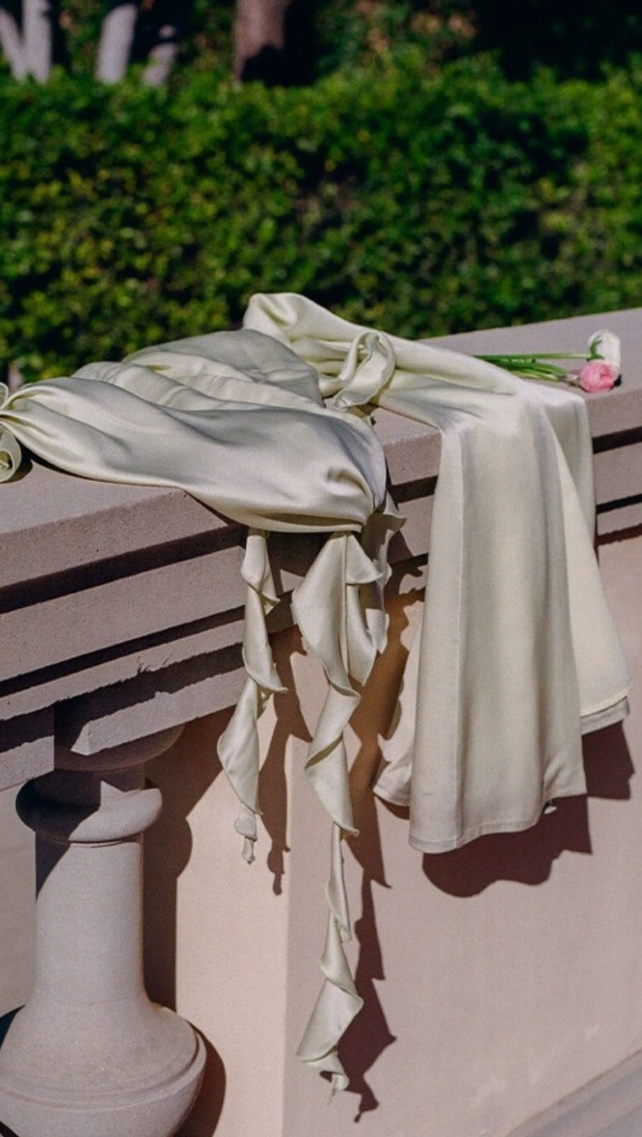 SAGE GREEN SATIN MINI DRESS