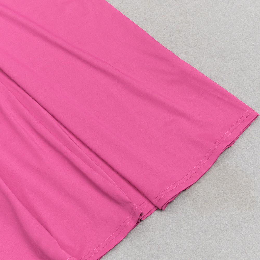 AIIZIE ASYMMETRIC RUCHED LONG SLEEVE MAXI DRESS - product image