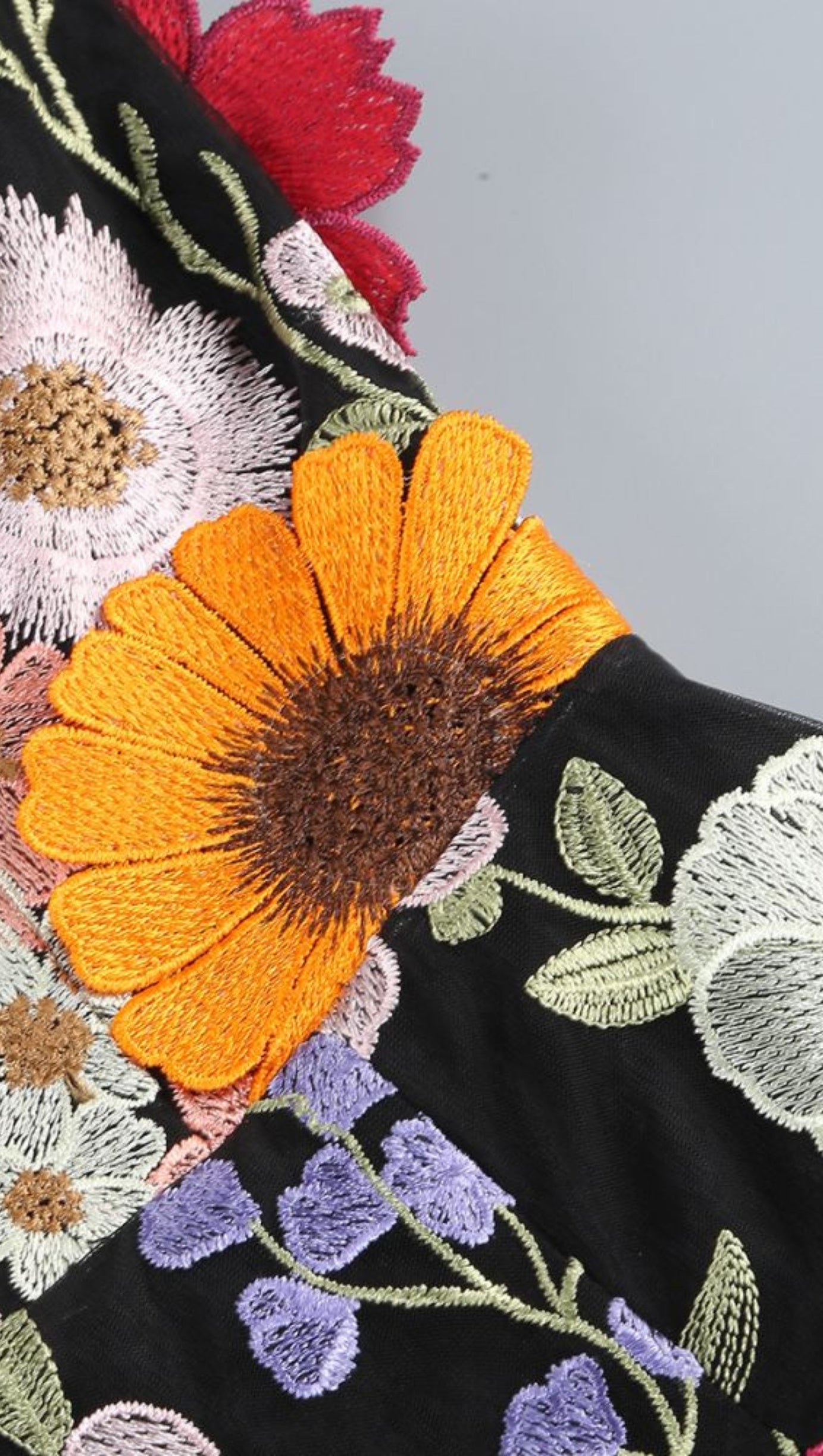 MINI ABITO FLOREALE SENZA SPALLINE