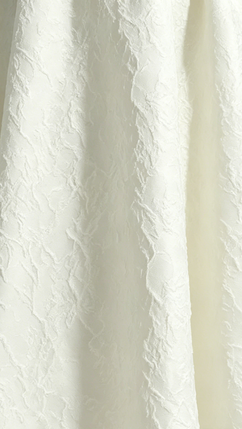 Lace Flower Embroidery Saoirse Midi Dress - Ivory
