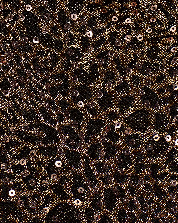 Leoparden-Paillettenkleid