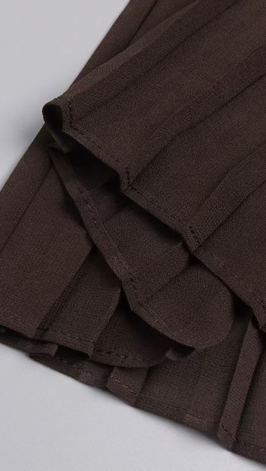 ELEGANT SWEETHEART COLOR-BLOCK BUSTIER TOP & PLEATED MAXI DRESS