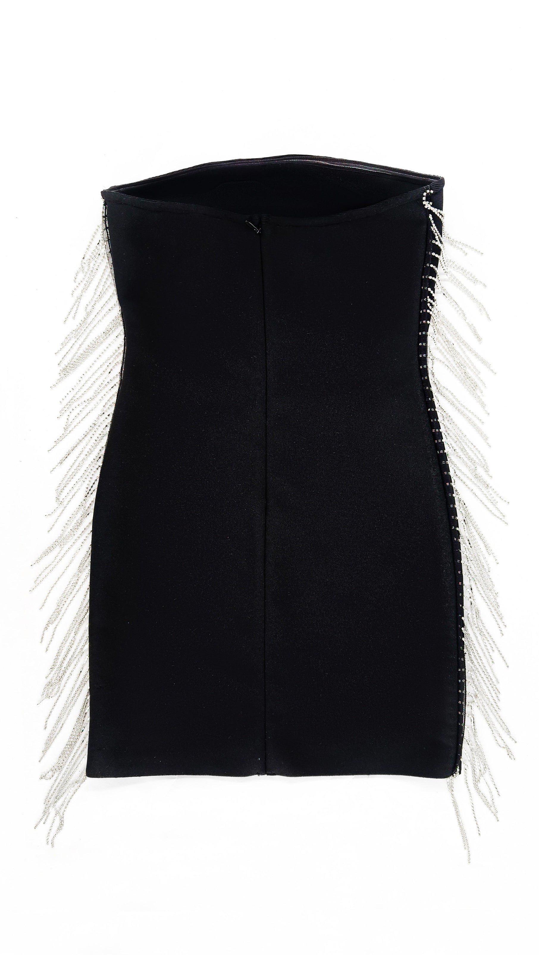 AIIZIE TASSEL BANDAGE MINI DRESS - product image