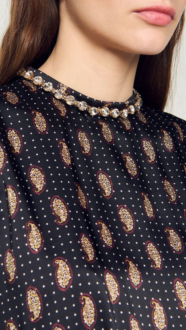 AIIZIE SHORT PRINT DRESS - product image