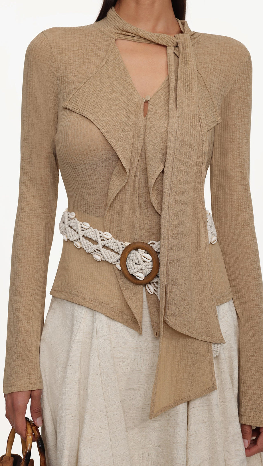Kezia Woven Top And Skirt Set