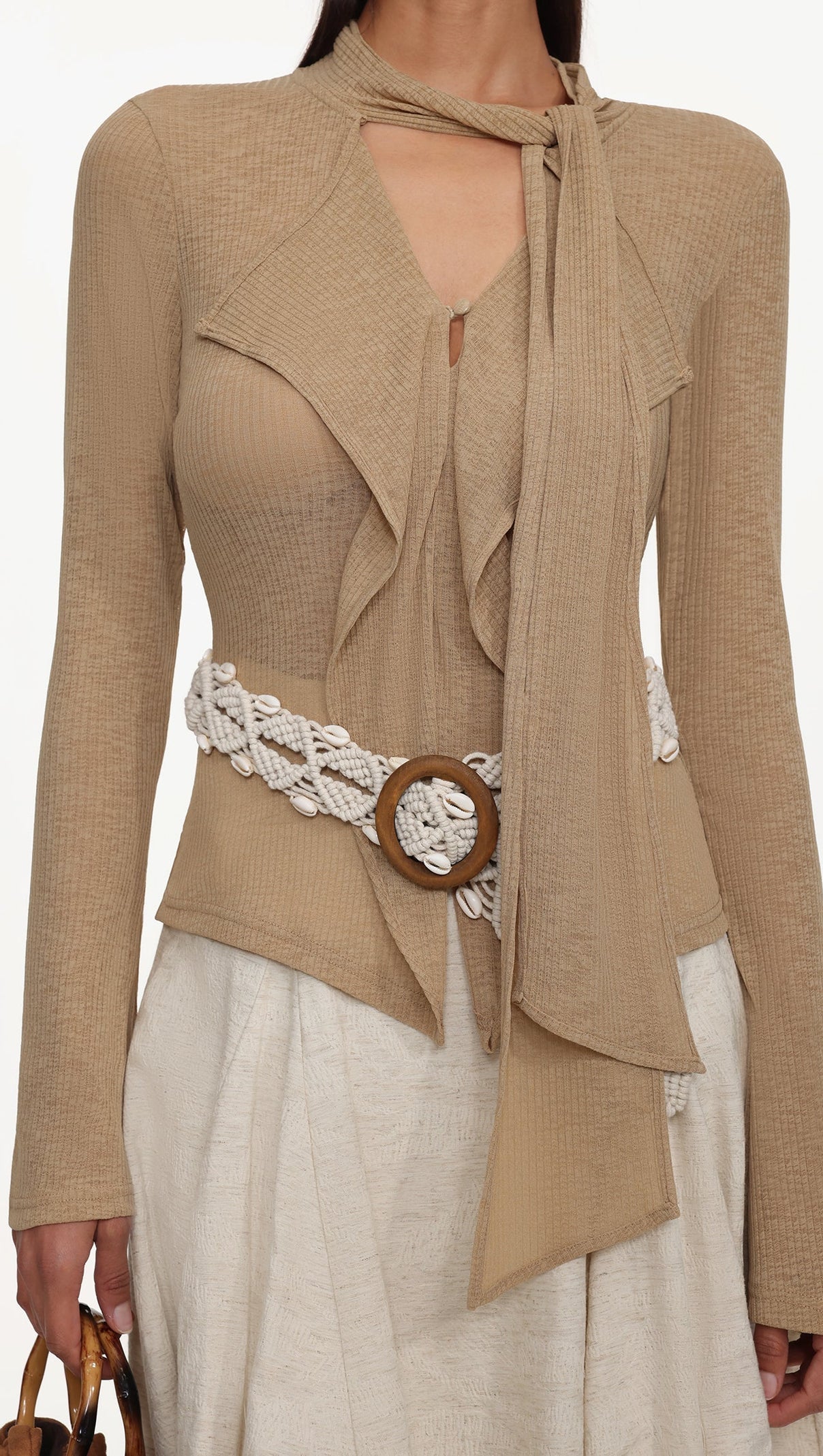 AIIZIE Kezia Woven Top And Skirt Set - product image