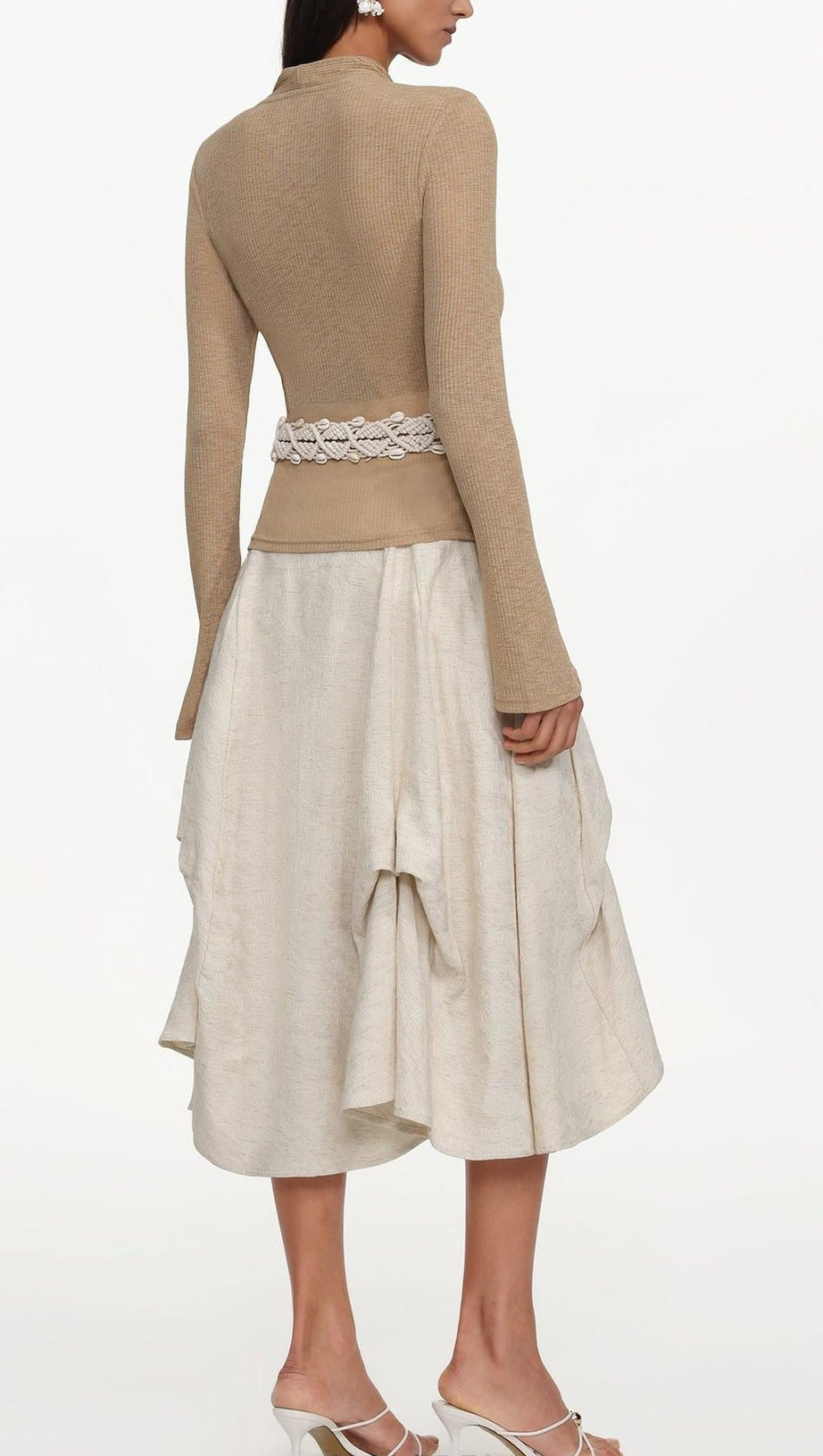 Kezia Woven Top And Skirt Set