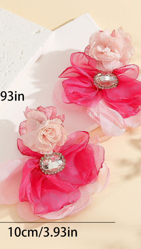 Cyrene Blumenohrringe