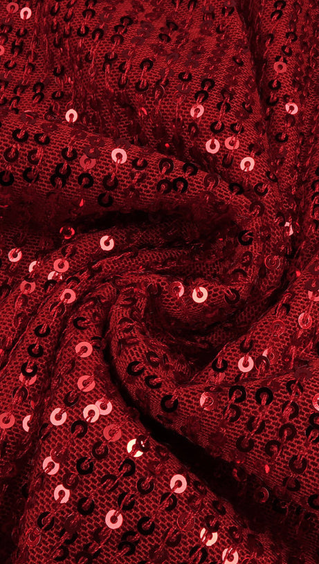 Ethel – Paillettenbesetztes Midikleid mit One-Shoulder-Träger