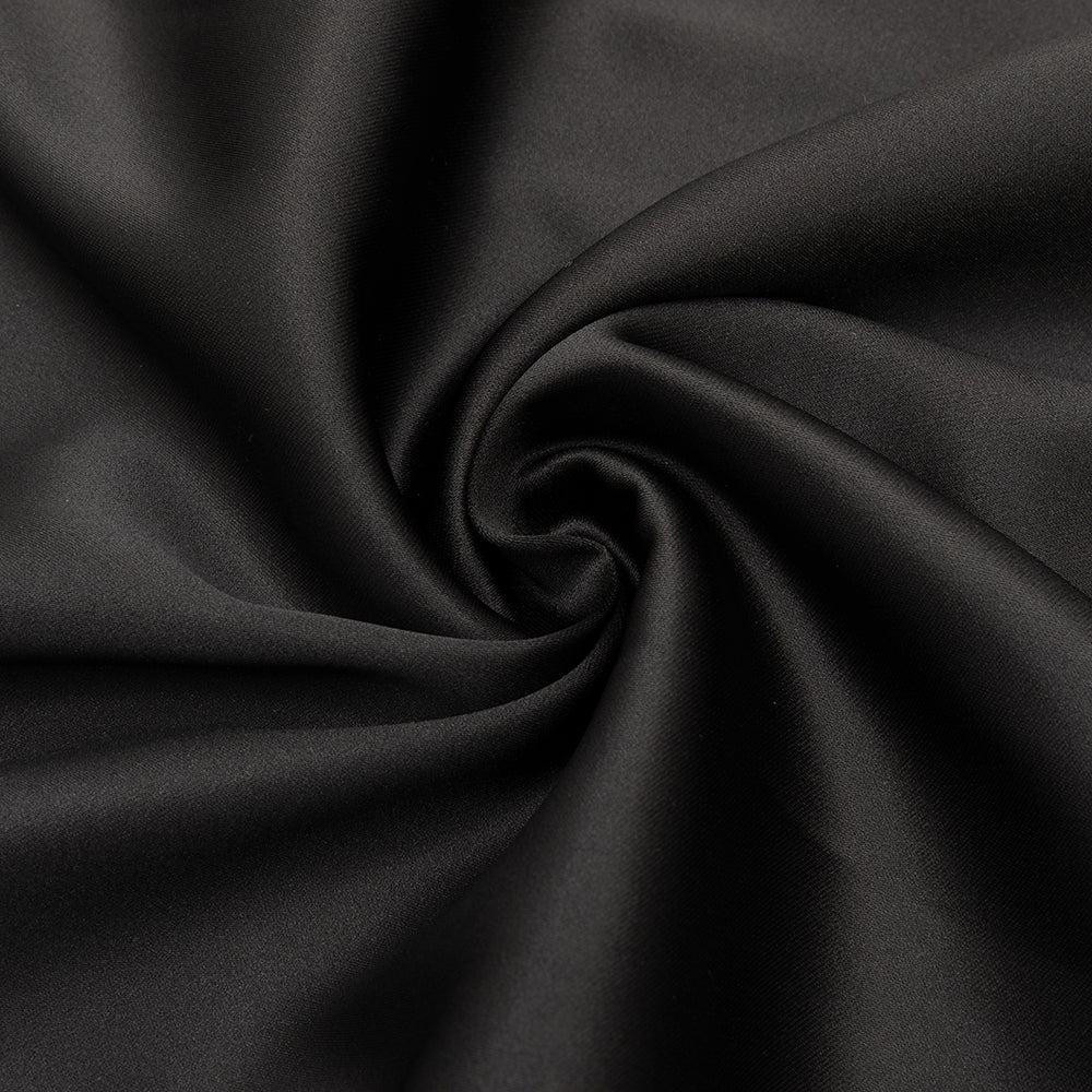 HELEN OFF-SHOULDER SPITZE RÜSCHEN BODYCON SCHWARZES MAXIKLEID