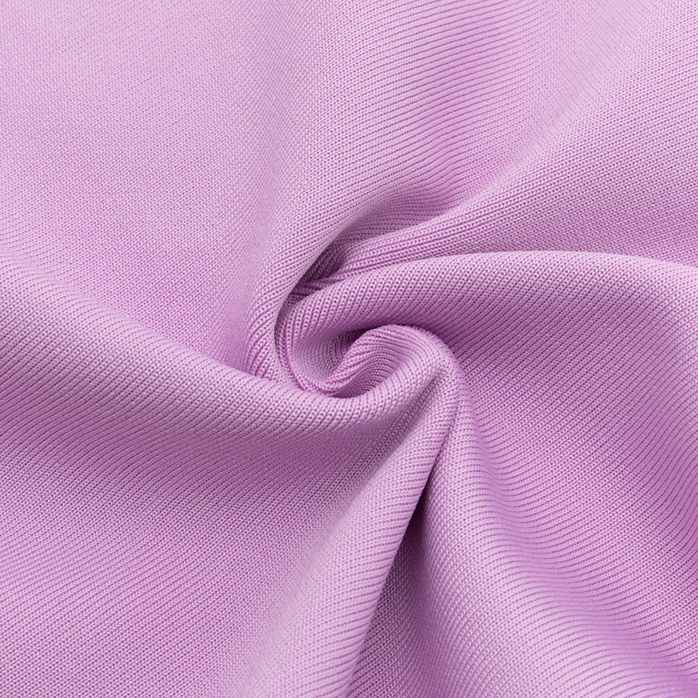 AIIZIE ONE-SHOULDER RUFFLE TRIM MIDI DRESS IN ICEBERRY PINK - product image