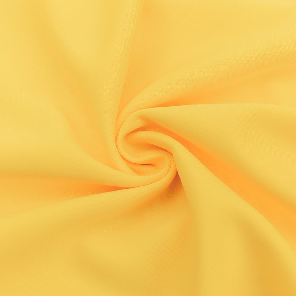AIIZIE BROOK OFF-SHOULDER BODYCON MIDI DRESS IN YELLOW - product image