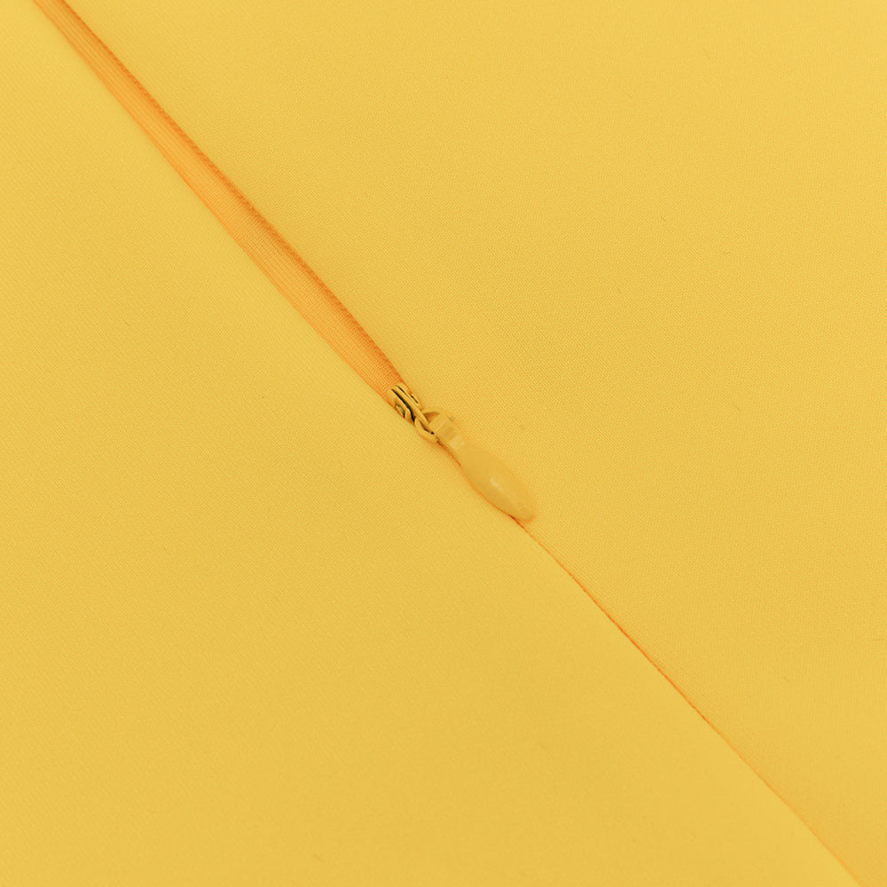 AIIZIE BROOK OFF-SHOULDER BODYCON MIDI DRESS IN YELLOW - product image