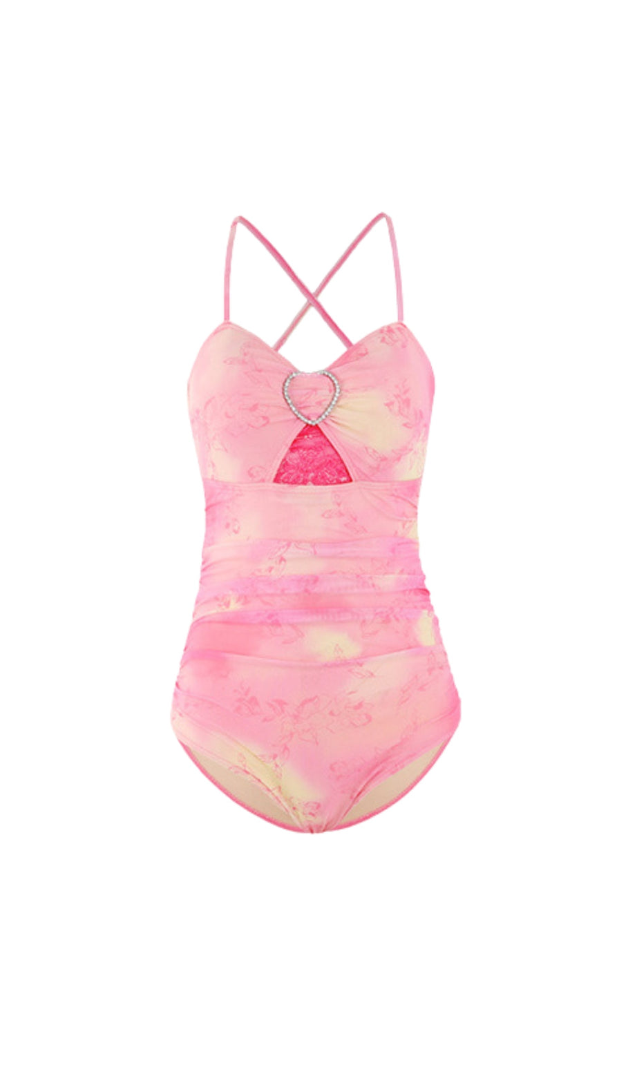 Duy Pink Einteiliger Badeanzug