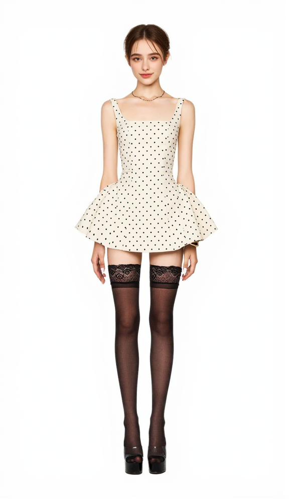 AIIZIE LSEOUL WAVE POINT ZOEY DRESS - product image