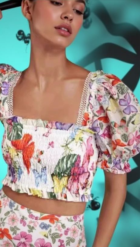 AMAYETA SHORT SKIRT SET