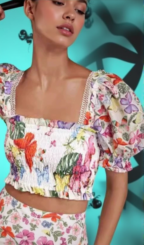 AMAYETA SHORT SKIRT SET