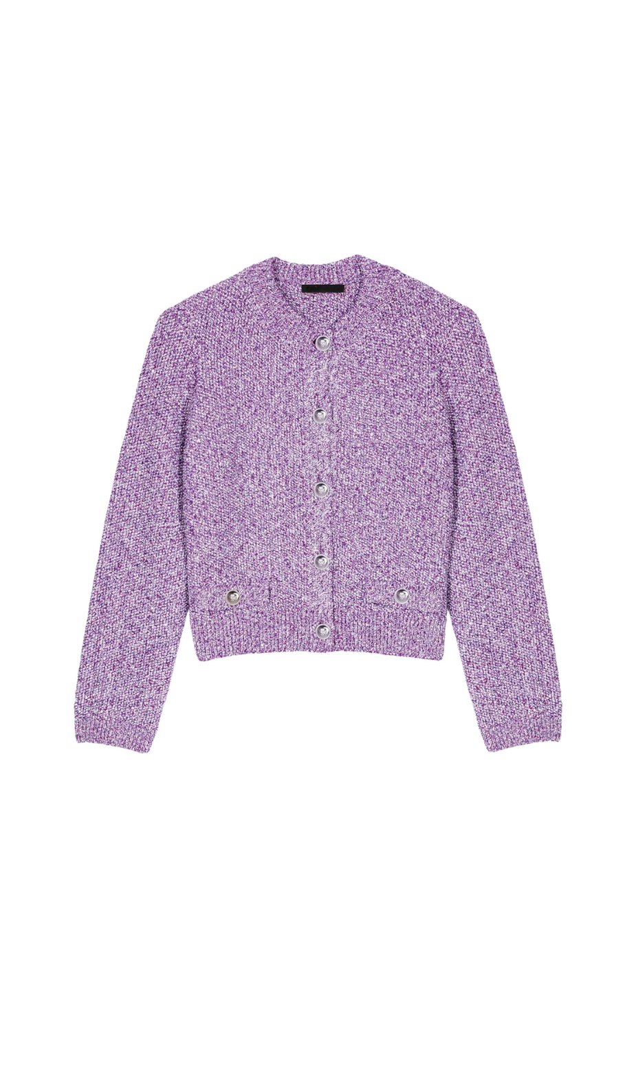 Cardigan Mypurple in rosa fucsia