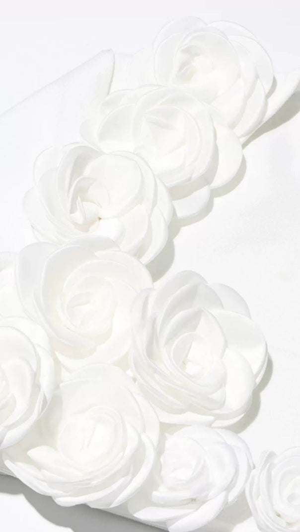 AIIZIE WHITE FLORAL SET DRESS - product image