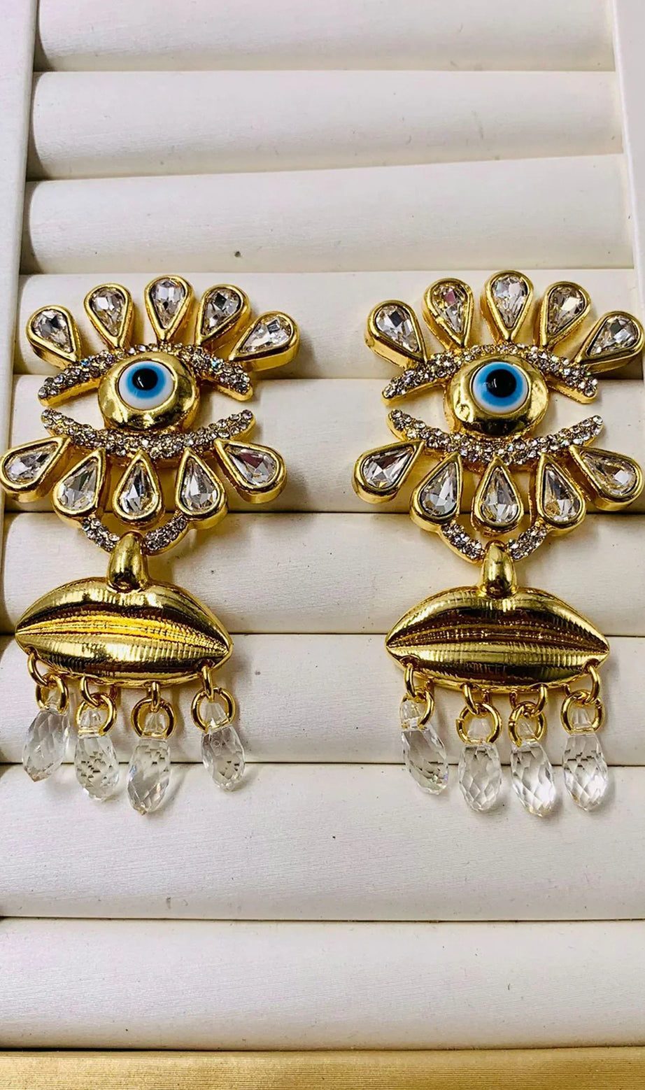 Orecchini con diamanti Danelys Floral Gaze