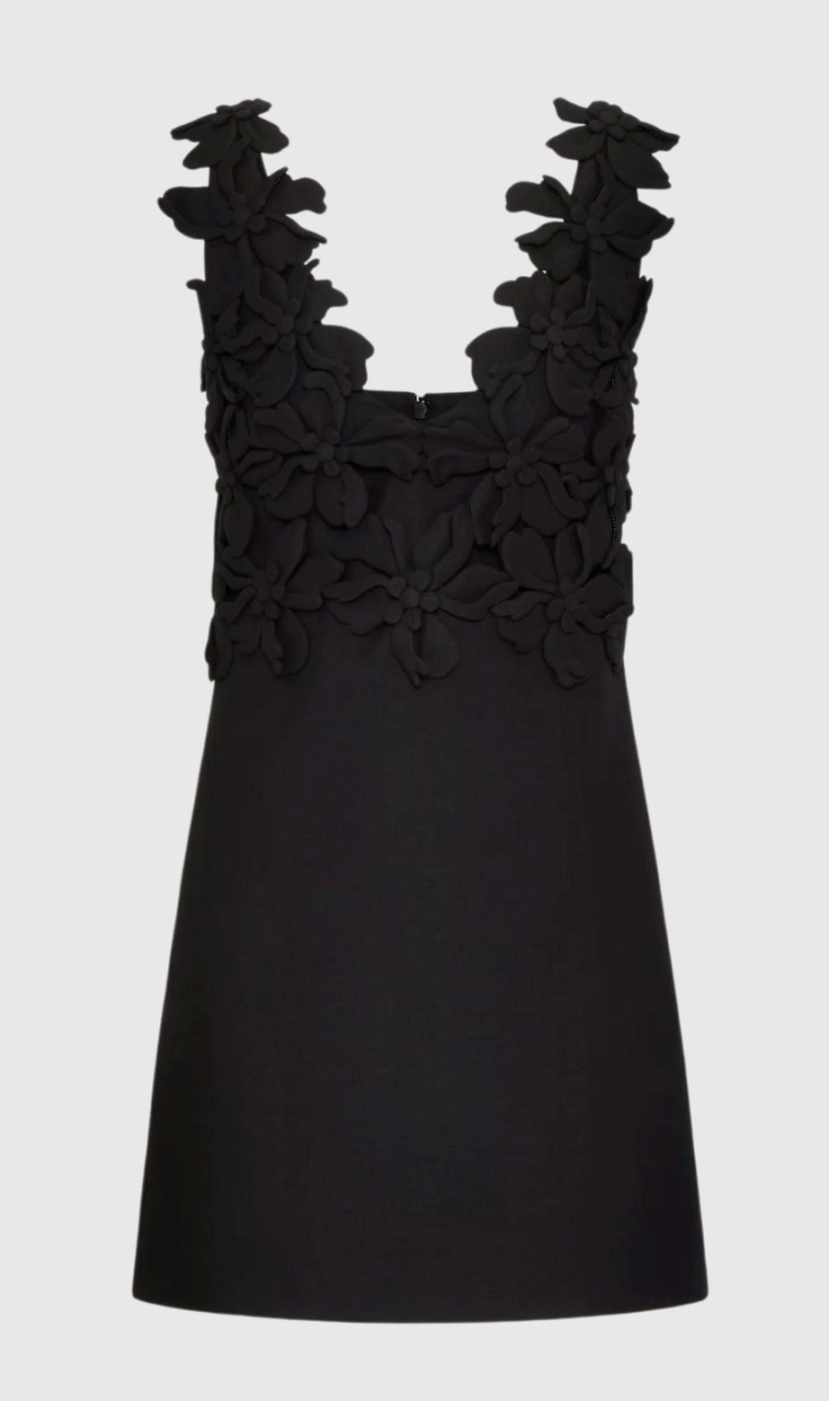 Juliete – Ärmelloses Minikleid mit tiefem Ausschnitt und Blumenmuster