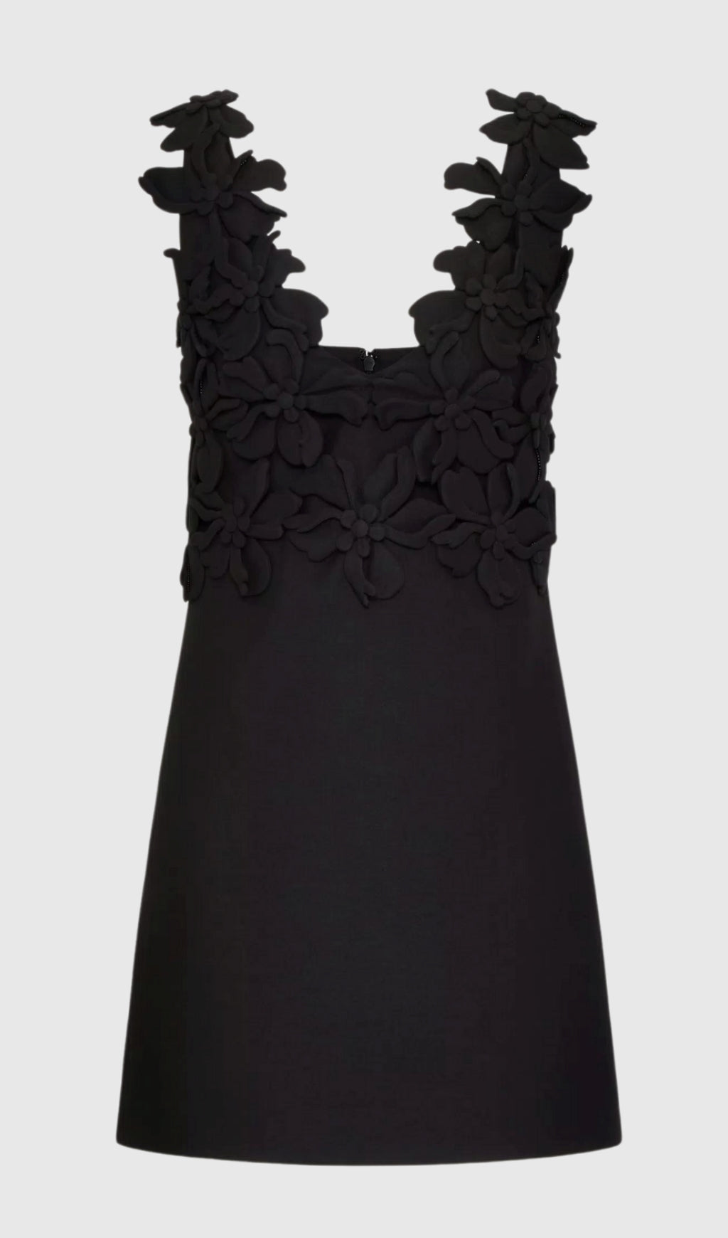 JULIETE FLORAL PLUNGE SLEEVELESS MINI DRESS