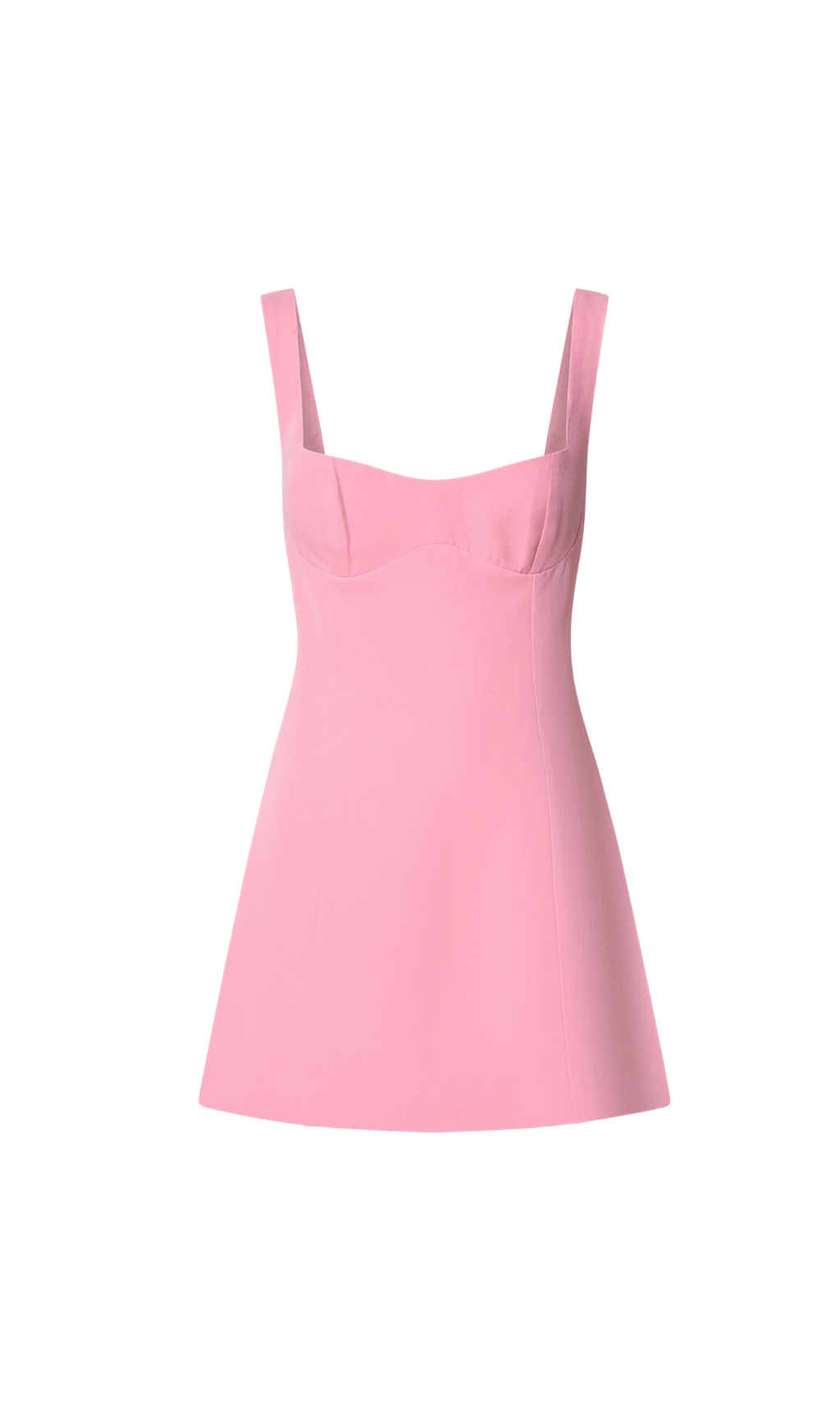 CORSET PANEL MINI DRESS IN PINK