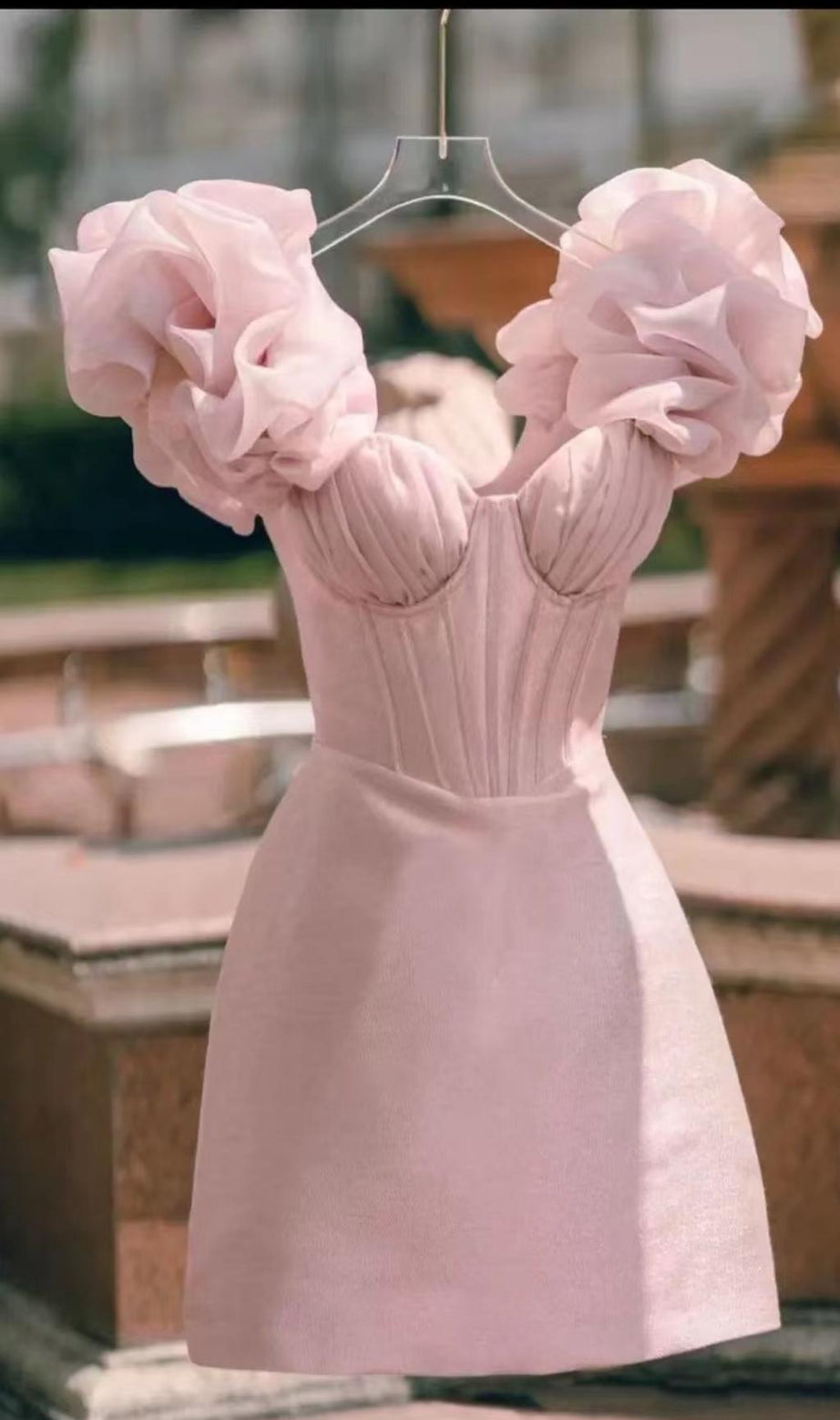 MINI ABITO CORSETTO ROSA JULIE