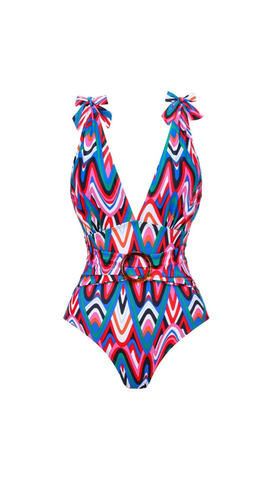 COMPLETO COSTUME DA BAGNO STAMPATO