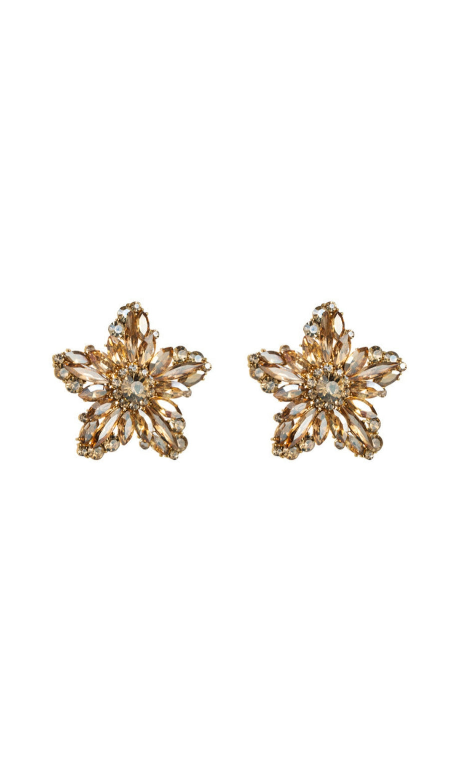 BLUMEN-STRASS-OHRRINGE 