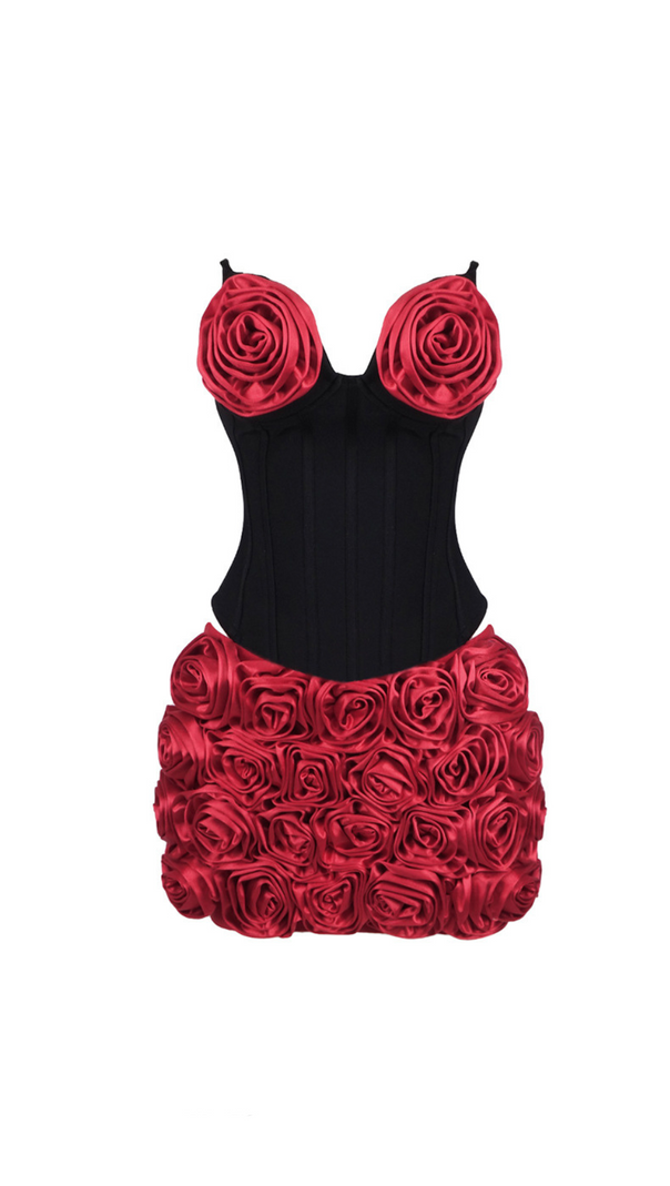 AIIZIE HIROSHI STRAPLESS FLOWER SKIRT SET - product image