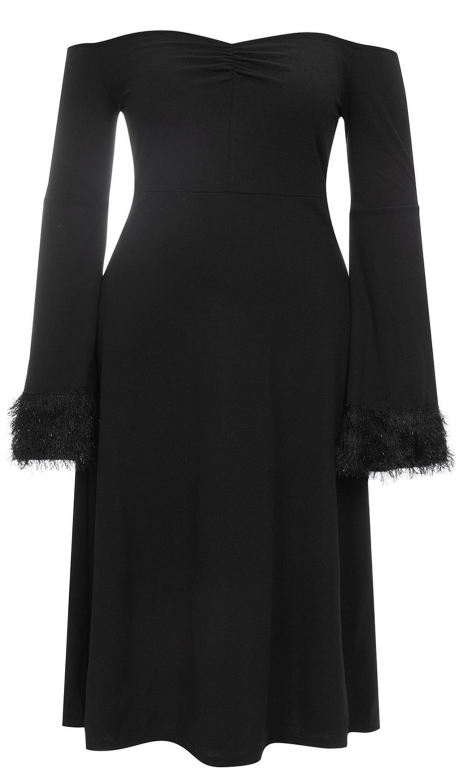 Zia Off Shoulder Midi Dress