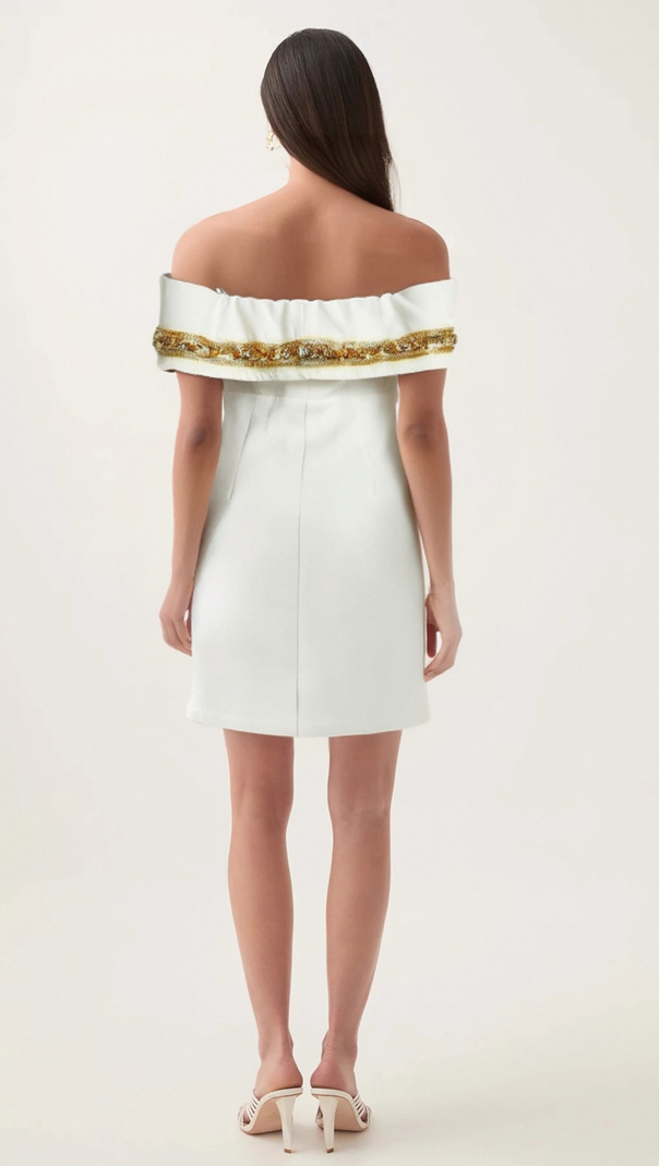 AIIZIE AVALON SEQUIN-EMBELLISHED MINI DRESS - product image