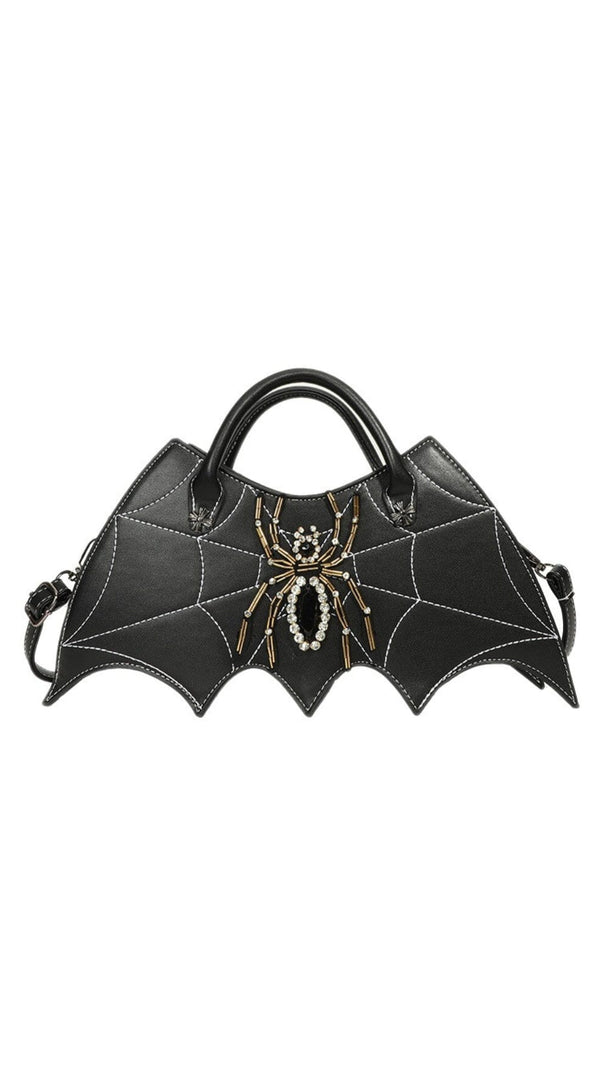 AIIZIE COBWEB CRYSTAL CLUTCH - product image