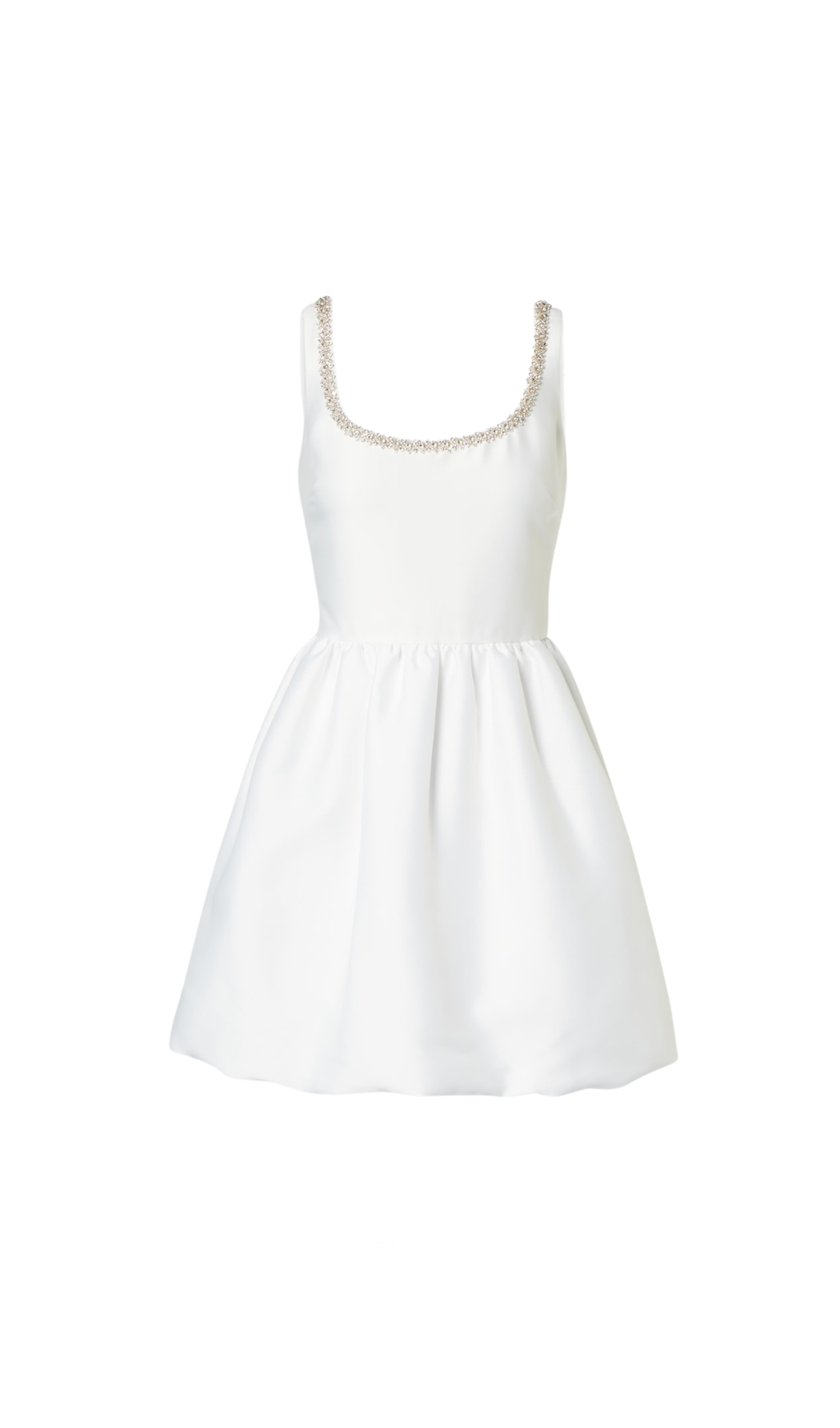 DOROTHY WEISSES TAFT-MINIKLEID MIT DIAMANTEN