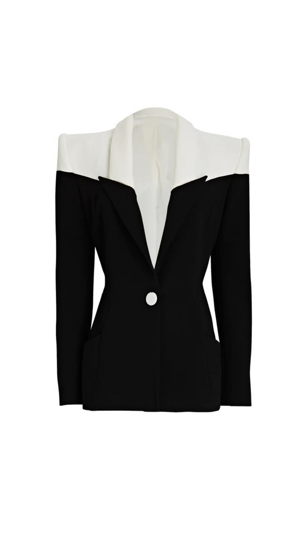 AIIZIE TWO-TONE SPECTATOR BLAZER - product image