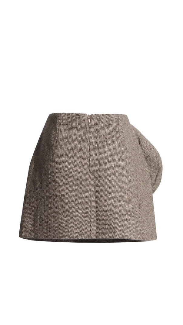 AIIZIE ANDARTA 3D FLOWER MINI SKIRT - product image