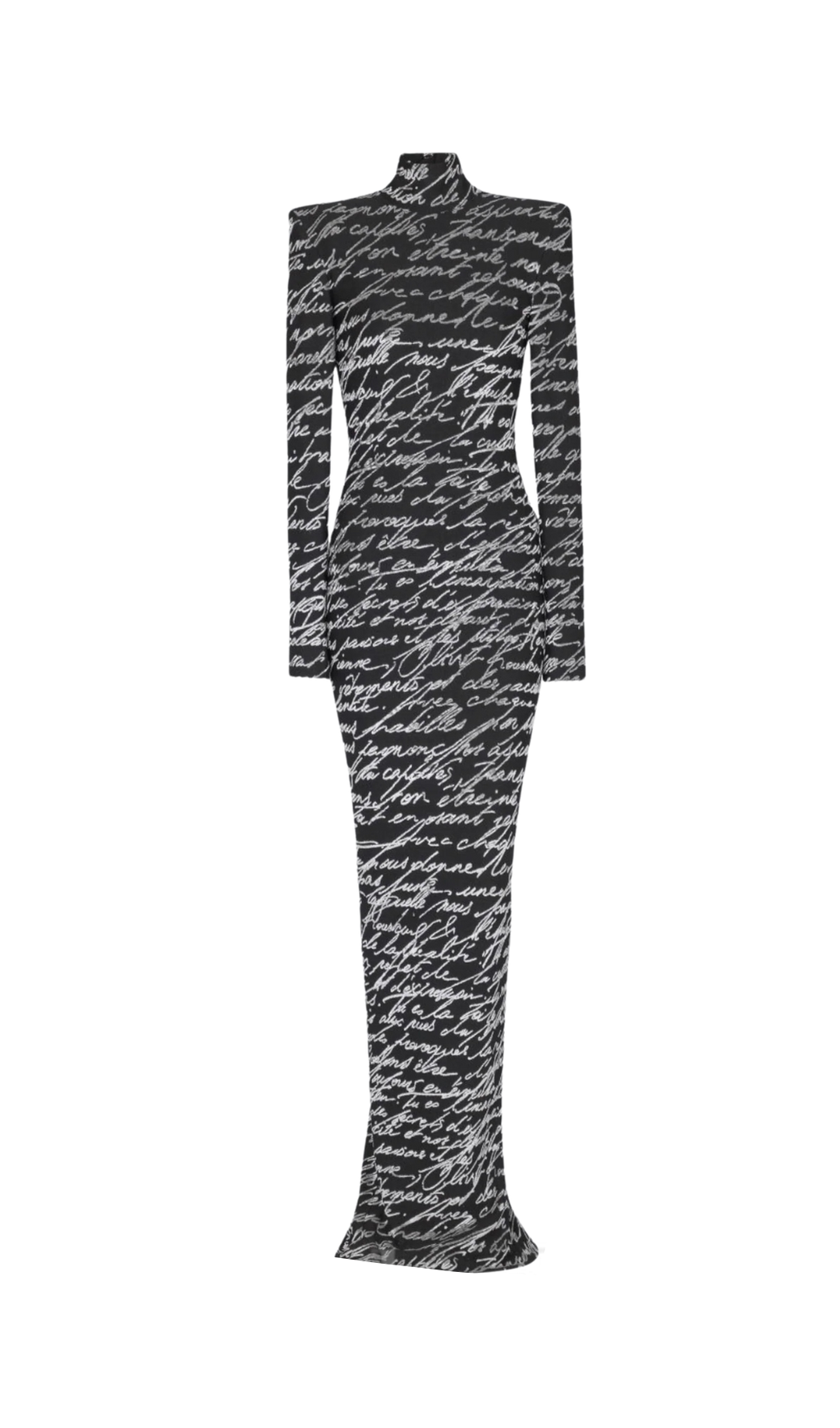 BEXLEY PRINT VELVET LONG SLEEVE MAXI DRESS