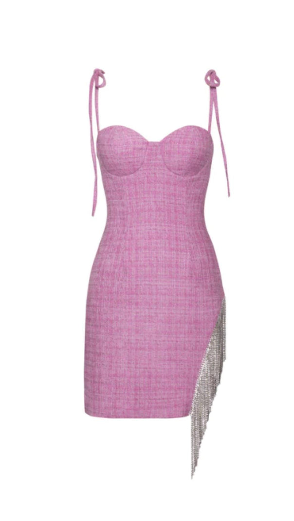 Bandage Sleeveless Mini Dress