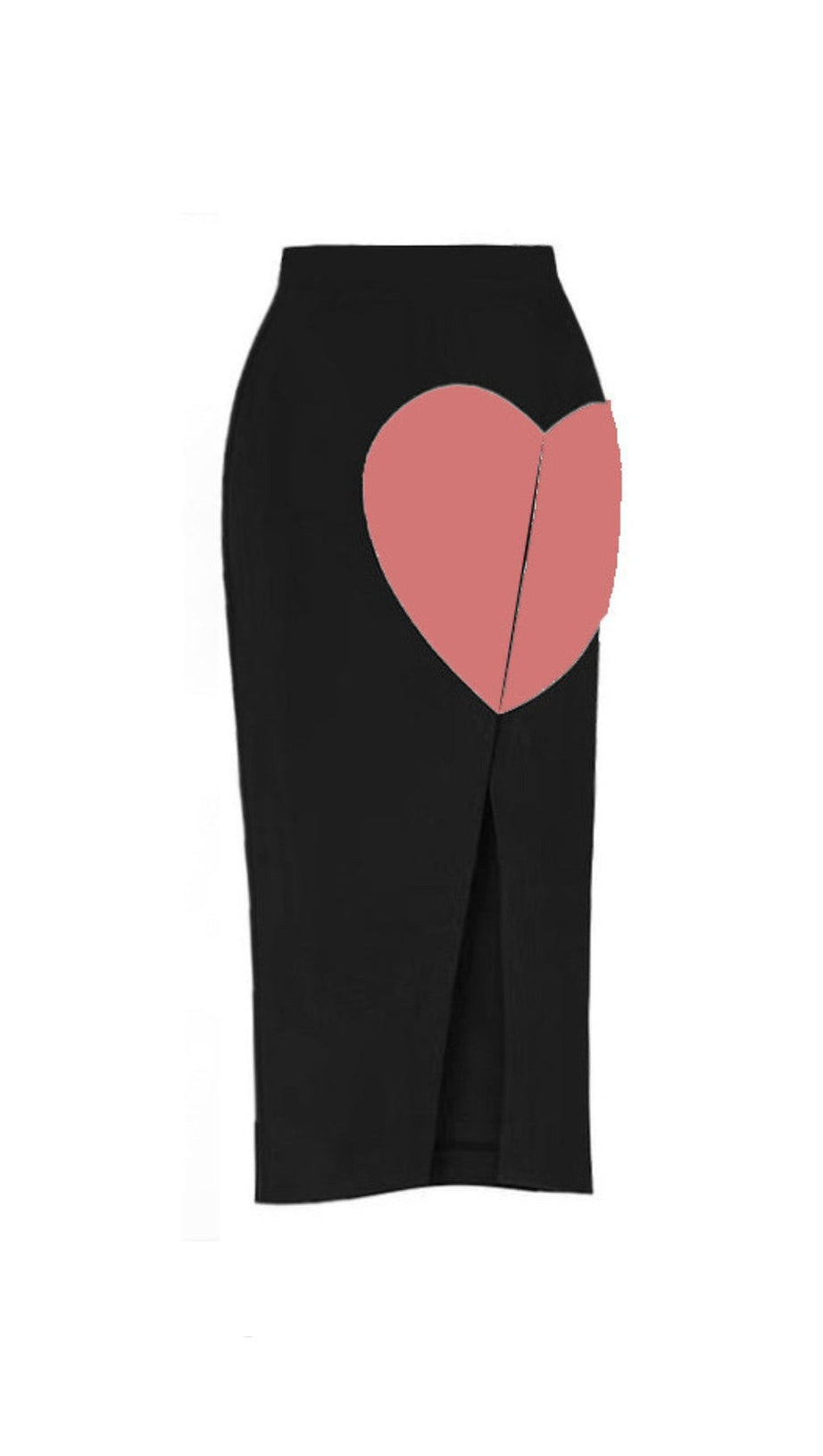 PINK HEART EMBELLISHED SWIMSUIT