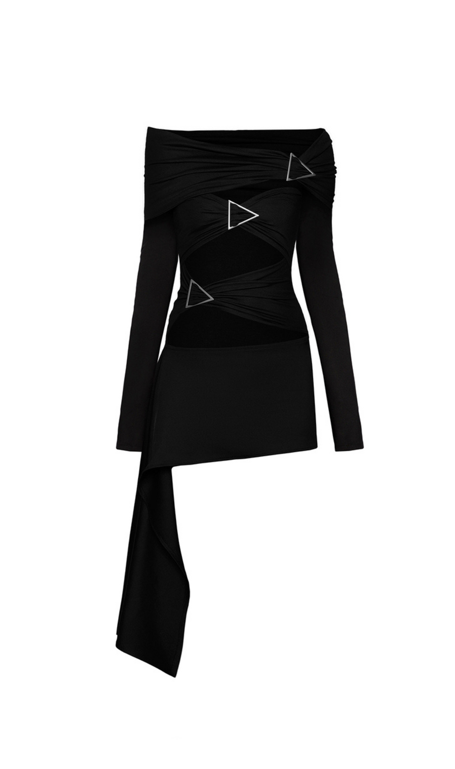 MINIABITO CON FASCE E SPALLE SCOPERTE SARAH BLACK ARROW
