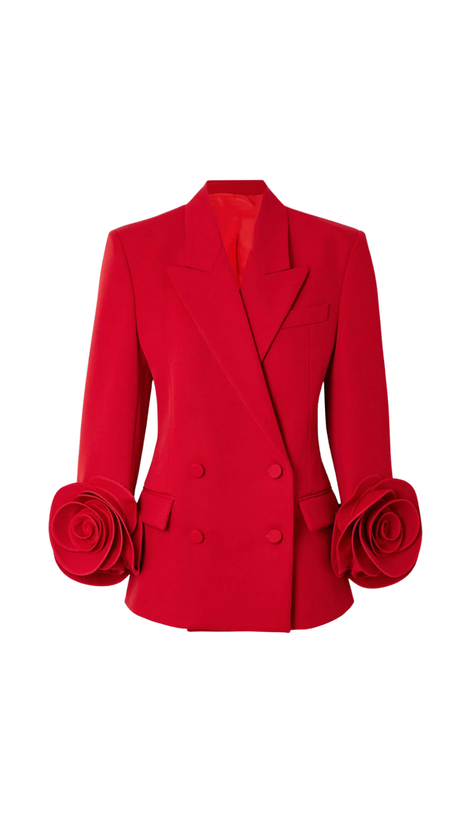 Sophia Rose – Blazer mit Applikation in Rot