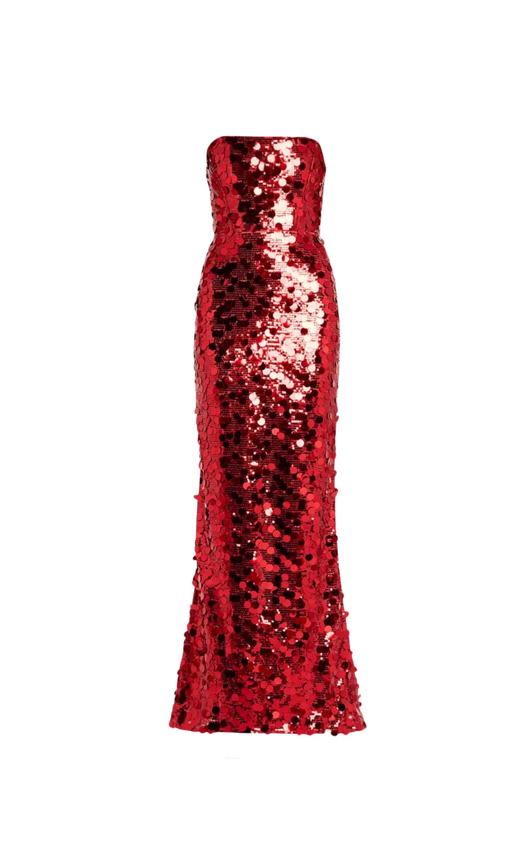 SHIVA STRAPLESS SEQUIN MAXI DRESS