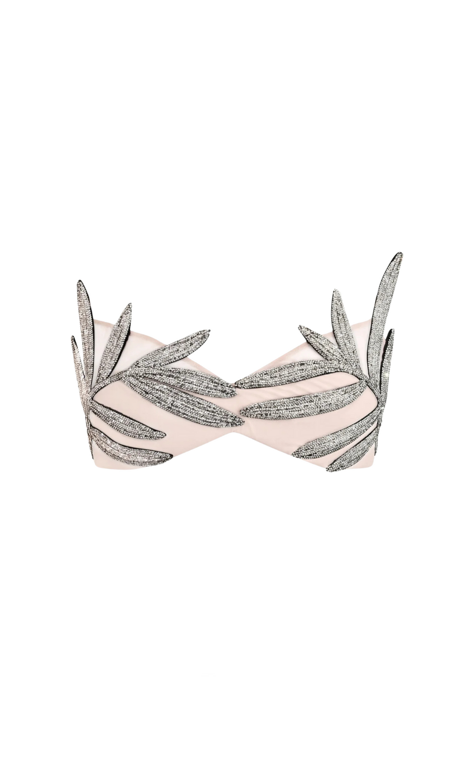 Vieby – Leaf Crystal – Bralette in Aprikose