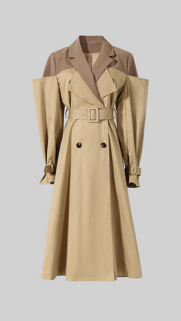 AIIZIE DOUBLE COMBINED TRENCH COAT - product image