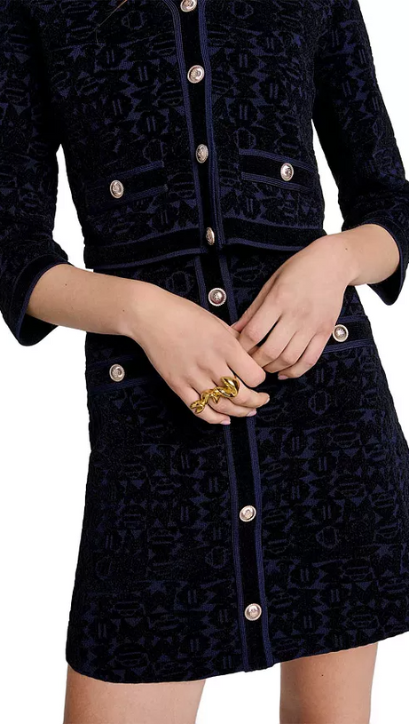 REVERIE CARDIGAN & DRESS SET