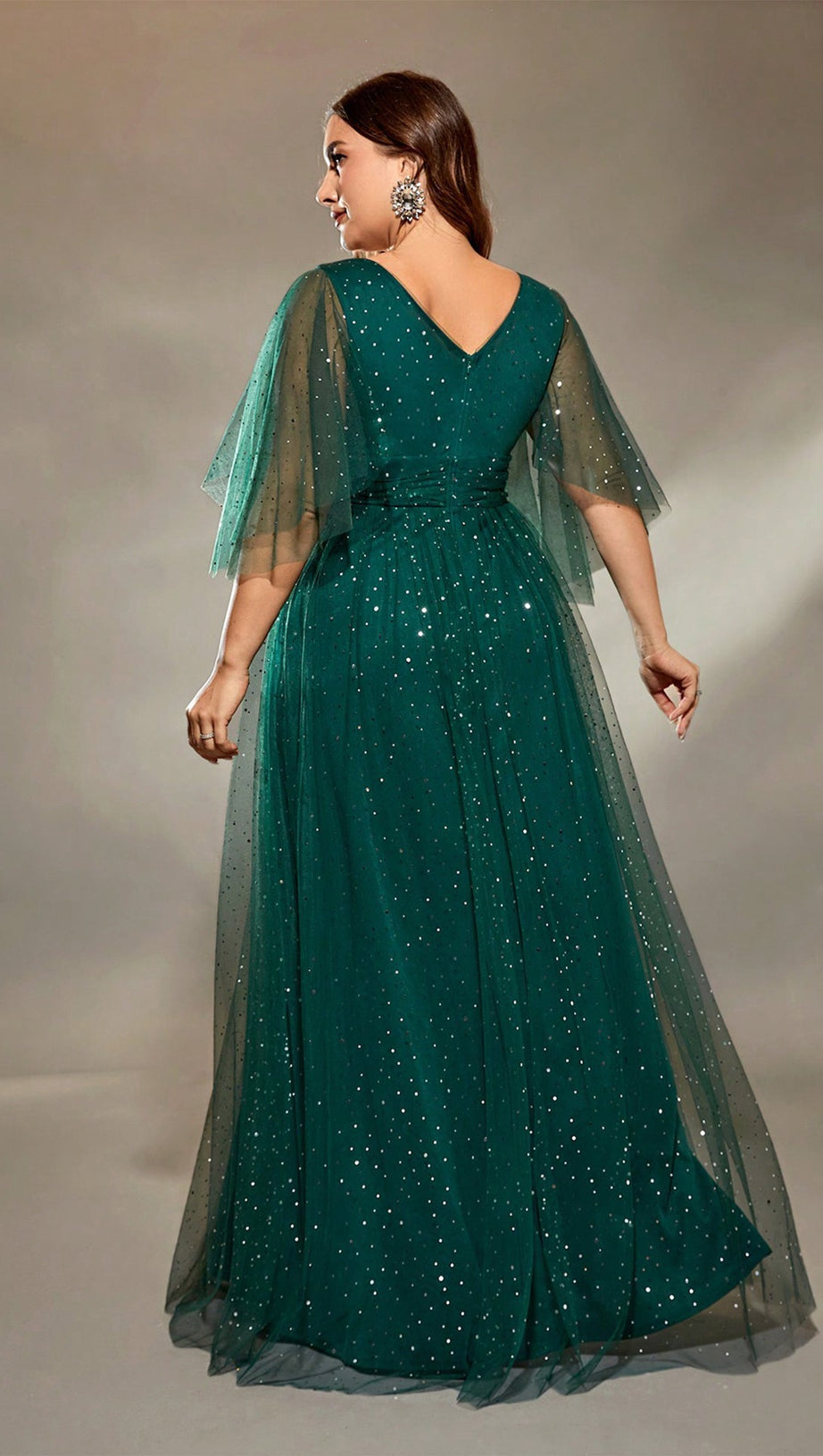 ESTELLE MESH MAXI DRESS